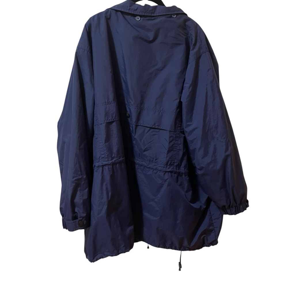 Hunters Run Mens Blue Winter Coat Size Tag Missing (1X?) Photos Navy Blue Lined - Picture 4 of 10